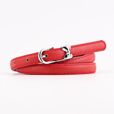 

Women Faux Leather Belts Candy Color Thin Skinny Waistband Adjustable Belt Dress Strap cinturon mujer cinto feminino belt