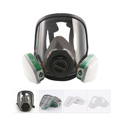 

4007 Series Dust Mask Full Face Gas Mask Dust Painting Spray Protective Cartridge Set Protective Mask Anti-virus Dust Mask Respira