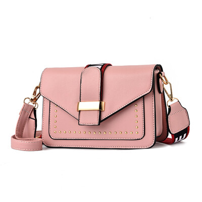 

Ms ins summer new female tide Korean fashion shoulder simple Joker messenger bag
