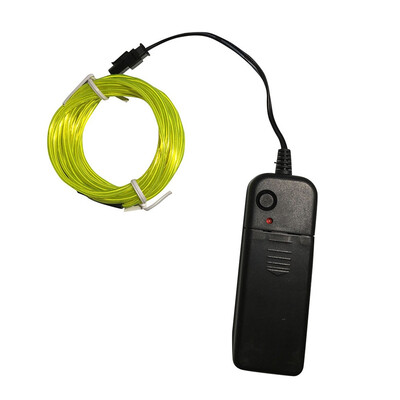 

Siaonvr Flexible LED Light EL Wire String Strip Rope Glow Decor Neon Lamp USB Controlle