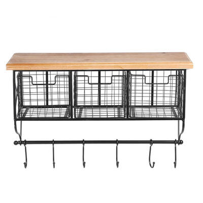 

Greensen Simple Wall Mounted Storage Shelves Bookshelf With Drawer Home Decor