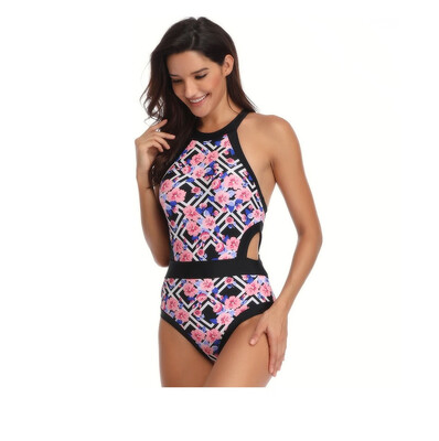

Womans Sexy Bikini Ruffled Bandage One Piece Swimsuit