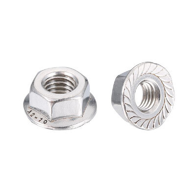 

Flanged Nuts To Fit Metric Bolts & Screws A2 Stainless Steel M12