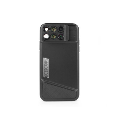 

PHOLES X1 Phone Lens Case for iPhone X Fisheye Wide-angle Telephoto Macro Lens with TPU Protective Phone Case