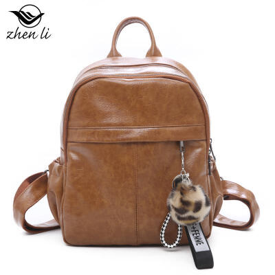 

New female bag retro style solid color soft surface pu bag supply female shoulder bag