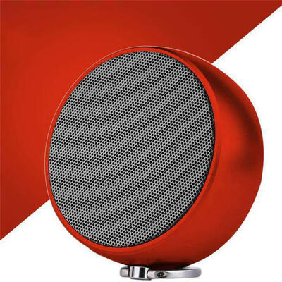 

BS02 Cylinder Shape Small Metal Bluetooth Speaker With Ring Holder Design Outdoor Mini Cannon Wireless Subwoofer
