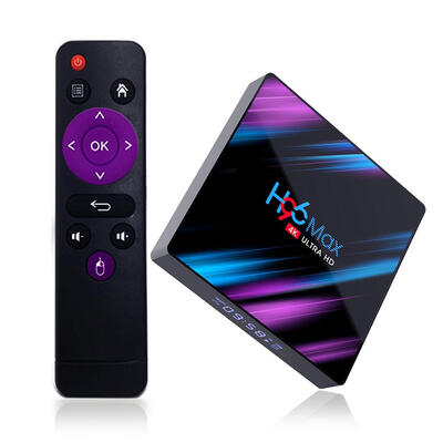

H96 Max 3318 TV Box 4G 64G Android 90 WiFi RK3318 Quad Core 4K Set Top Box