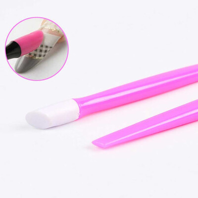 

〖Follure〗Nail Tools Rubber Pressure Push Stickers Press The Stick Pen