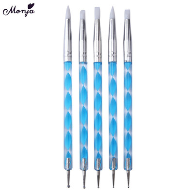 

Toponeto Image Drawing Pen Double End Nail Art Paintbrush Acrylic Gel Polish
