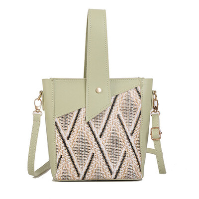 

Tailored Woman 2019 New Bucket Handbag Fashion Portable Messenger Bag Summer Shoulder Bag