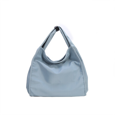 

Oxford cloth bag womens large capacity sports yoga bag Korean leisure shoulder mother bag lazy wind canvas bag