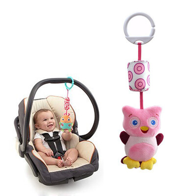 

Tailored Animal Handbells Baby Stroller Hanging Bell Infant Baby Soft Plush Toys Rattles
