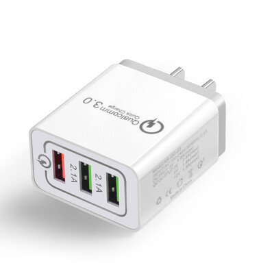 

Fast Phone Charger QC30 3 Ports USB EU