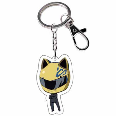 

Anime Durarara Double-sided Cartoon Figures Keychain DRRR Orihara Izaya Acrylic Car Key Holder Chain Pendants Keyrings Gift