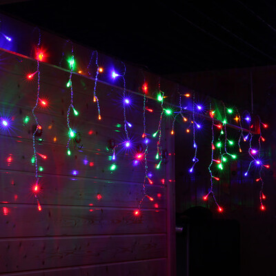 

JPGIF LED Window Curtain Icicle String Fairy Lights Wedding Party Christmas Decor MR