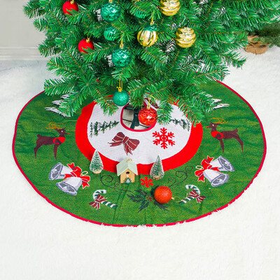

Siaonvr Christmas Tree Skirt Ornament 39 inch Diameter Christmas Tree Bottom Decoration