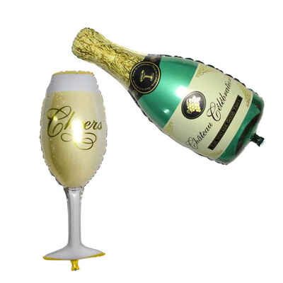 

Champagne Cup Beer Bottle Foil Ballon Party Birthday Wedding Decor Ballon Helium Ballons Party Decoration