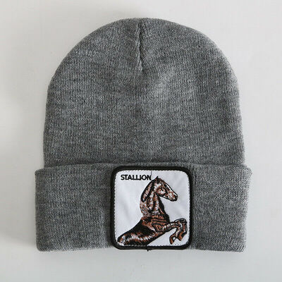 

Men Women Unisex Knit Baggy Beanie Winter Hat Ski Slouchy Chic Knitted Cap Skull