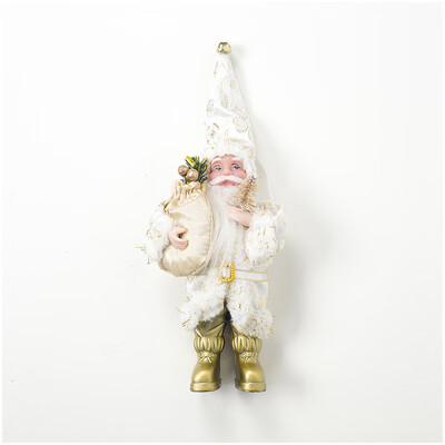

1 Christmas Santa Claus Doll Toy Xmas Tree Ornament Home Decoration 23596cm