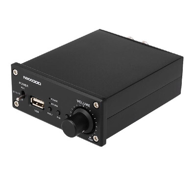 

NIKKODO NK-368R Digital Audio Power Amplifier Bluetooth 40 Mini HiFi Audio Receiver Amp Dual Channel 50W 50W with Power Adapter
