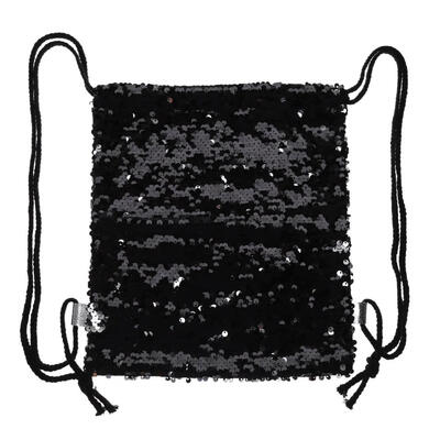 

Women Gorgeous Sequins Shoulder Sports Handbag Portable Drawstring Backpack