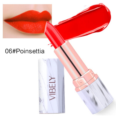 

Hot Jade Marble Shape Lipstick For Res Lips Makeup Brand Waterproof Long Lasting Velvet Matte Lip Sticks Set