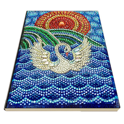 

Excellent Diamond Painting Notebooks DIY Christmas Notebooks Special Shaped Diamond Embroidery Stitch Diary Books