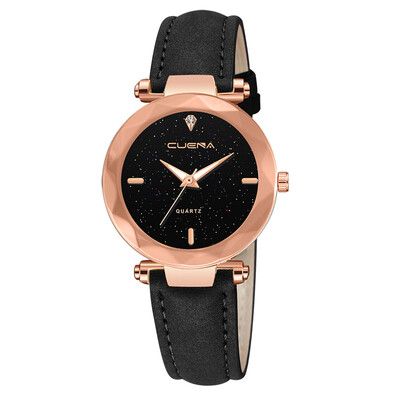 

RM Casual Quartz Plastic Leather Band Newv Strap Watch Analog Wrist Watch