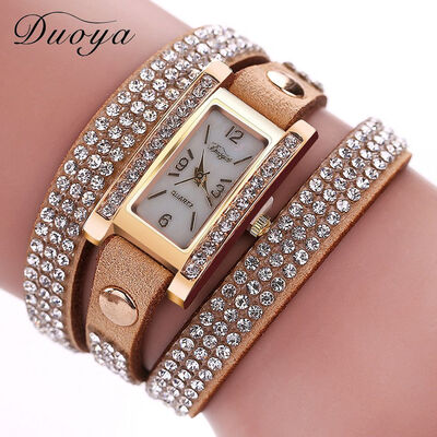 

Square head watch ladies circle table duoya brand female models bracelet watch