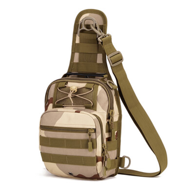 

Waterproof Camping Camo Messenger Leisure Chest Waist Bag Riding Backpack Case