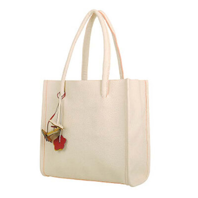 

Fashion Girls Handbags Trendy Leather Shoulder Bag Candy Color Flowers Totes