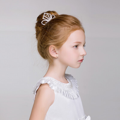 

Childrens jewelry princess crown girl princess rhinestones small crown girl tiara performance accessories hair accessories crown