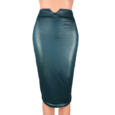 

Womens Sexy Slim Office Trend Skirt Triangle Open Slim High Waist Pencil Skirt