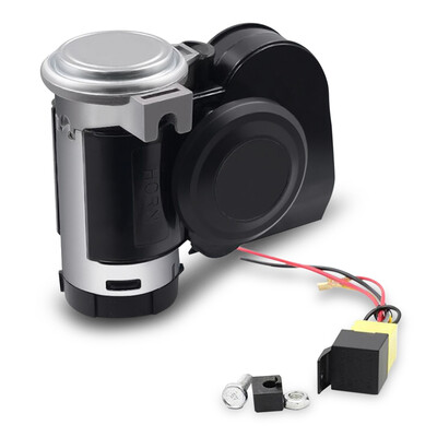 

Motorcycle Electric Air Horn 125dB Powerful Sound Suitable for All 12V Vehicles