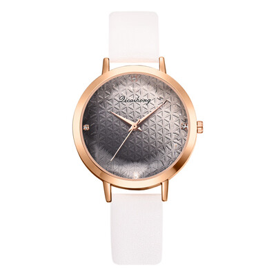 

Fashion pu strap watch new simple temperament ladies watch quartz watch