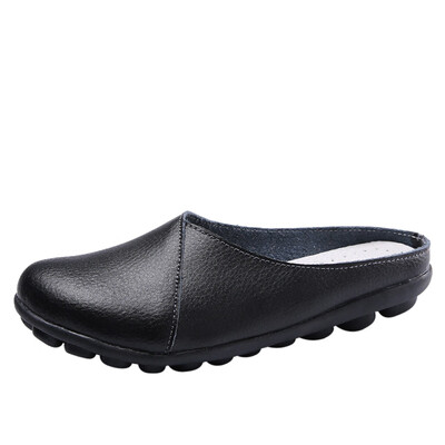 

Rose Womens Flats Pure Color Soft Bottom Shoes Soft Slip-On Casual Boat Shoes