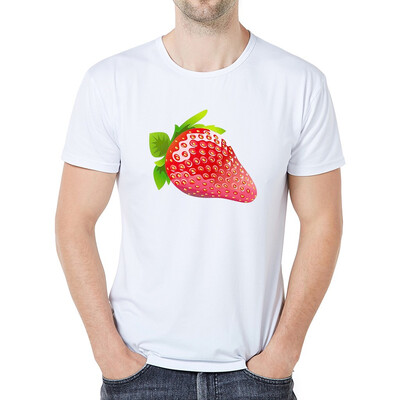 

Toponeto Fashion Mens 3D Printing Creative Round Neck Casual Short Shirts Top Blouse