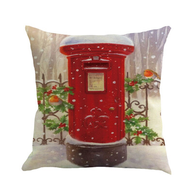 

Tailored Christmas Pillow Cover Pillowcases Decorative Sofa Cushion Cover 45x45cm