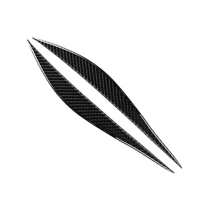 

Carbon Fiber Headlight Eyebrows Eyelids Trim Eye Lid Cover Decoration Styling Sticker 1 Pair for BMW F30 F31 F32 F33 F34 2012-202