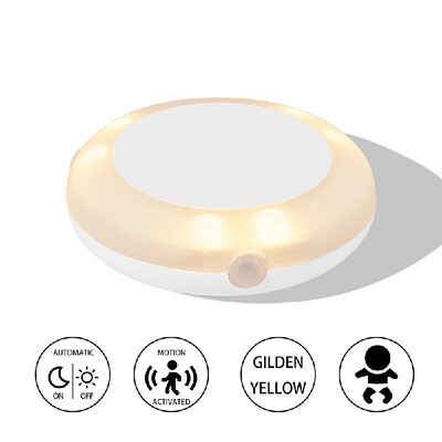 

Motion Activated Bed Light LED Under Bed Light Automatically Turn Off Warm Light