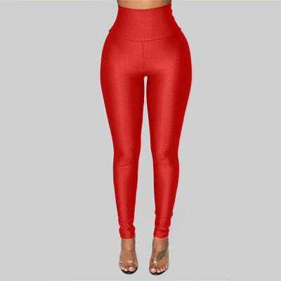 

Tailored Women Sport Yoga Solid Running High-Waist Pants Fitness Elastic Leggings