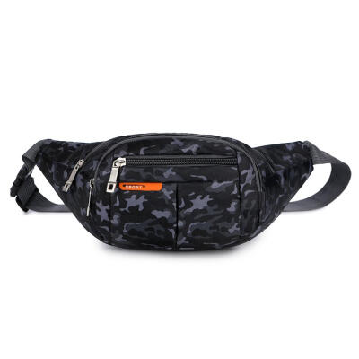 

Waterproof Camo Print Shoulder Unisex Nylon Waist Fanny Packs Chest Bags
