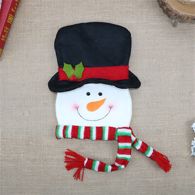 

Gobestart 2019 New Christmas Tree Top Santa Snowman Hat Tree Decoration