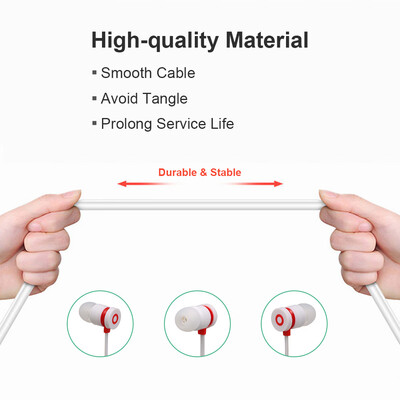 

35mm Wire Headphone 12-meter Cable Length Tangle-free High-quality Sound Headset Smart Phones Laptop Tablet 35mm Devices Headph