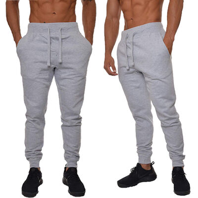 

SUNSIOM Men Long Casual Sport Pants Gym Slim Fit Trousers Running Joggers Gym Sweatpants