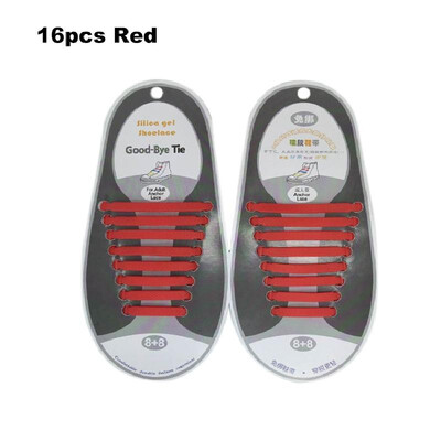 

No Tie Shoelaces Waterproof Elastic Silicone Tieless Shoe Lace for Athletic Running Multicolor for Sneaker Boots Board Casual Shoe