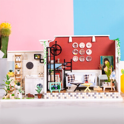 

Gotoamei The Girl Of The Old Lane Of Time DIY Miniature Dollhouse Kit