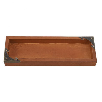 

Greensen Vintage Wooden Succulent Storage Box Organizer for Potted Plant Makeup Study Items