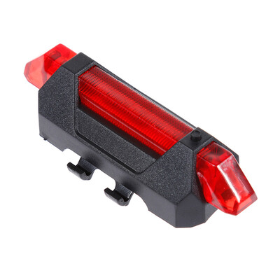 

LED Taillight Rear Tail Safety Warning Cycling Portable Light USB Style Recharg