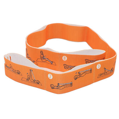 

8 Grid Digital Position Elastic Fitness Band Yoga Latin Dance Stretch Belts